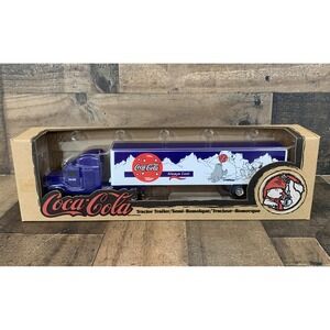 Coca-Cola 1998‎ Always Cool Bears Collectible 1/64 Scale Tractor Trailer